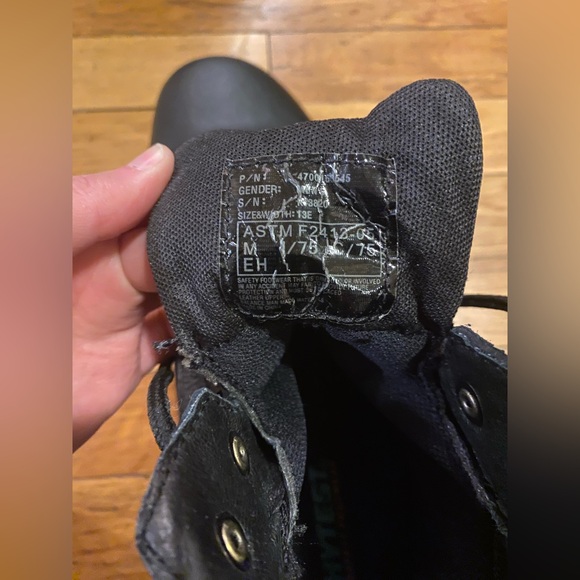 HYTEST Men’s 13 W 6" WP BOOT STEEL TOE EH - Picture 6 of 8